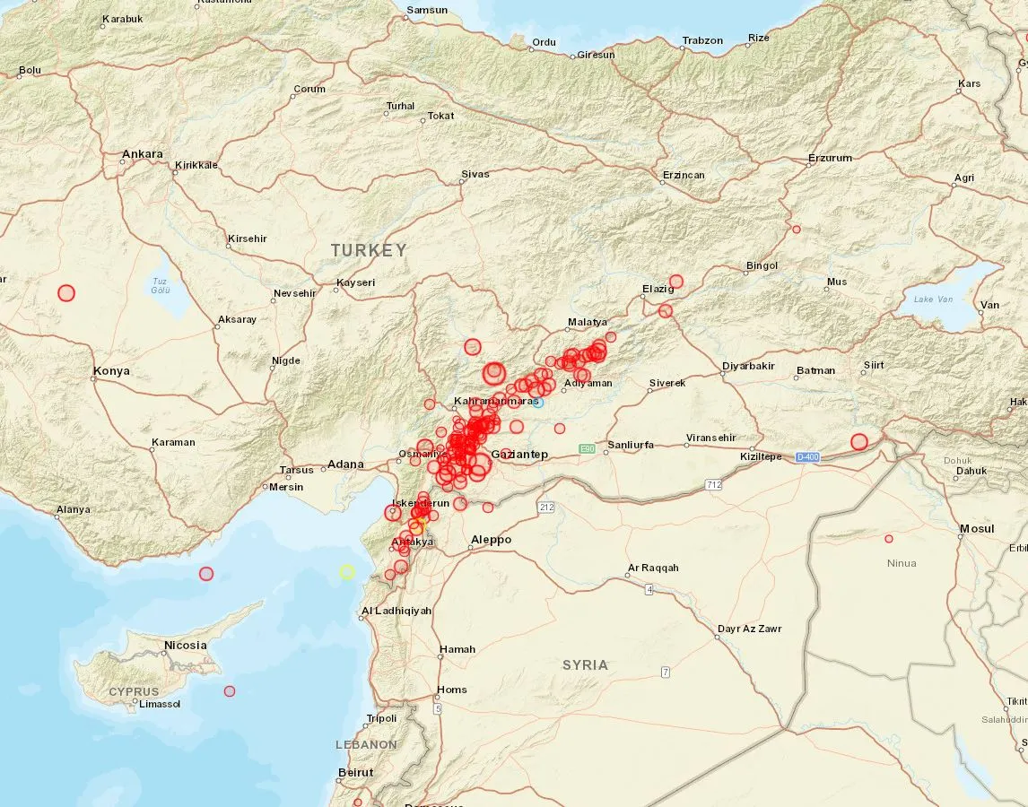 Terremoto turchia 7.9