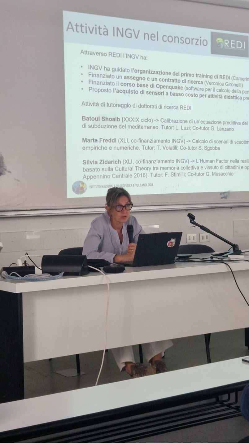 Lucia Luzi, Responsabile scientifica della sede INGV di Camerino