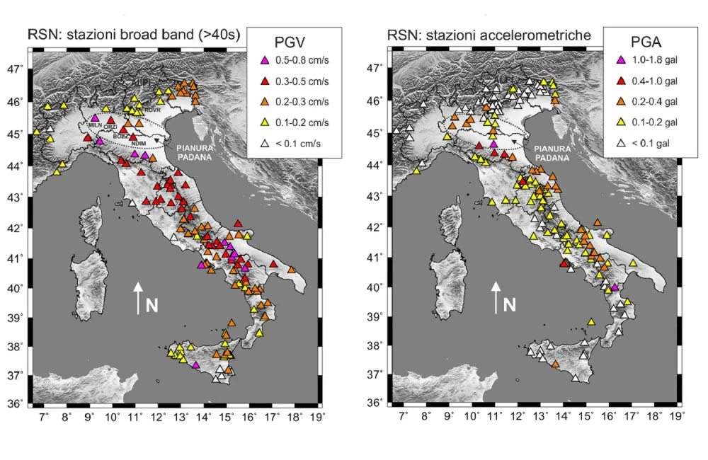 Terremoto turchia 7.5 amplificazione Padana