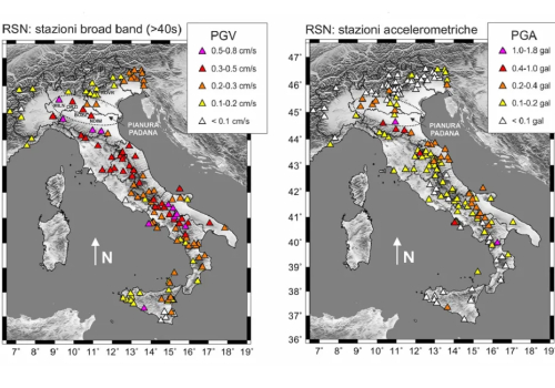 L’amplificazione del moto sismico in Pianura Padana durante il terremoto in Turchia del 6 febbraio 2023, Mw7.9, registrato dalle stazioni della Rete Sismica Nazionale